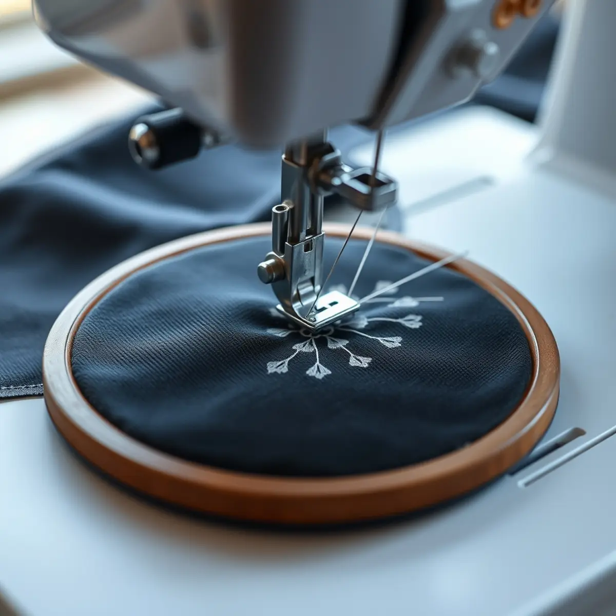 Custom embroidered patch - exp file digitizing